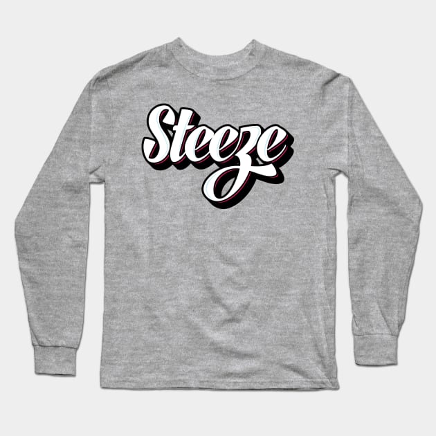 Steeze Graffiti Long Sleeve T-Shirt by BeyondTheDeck